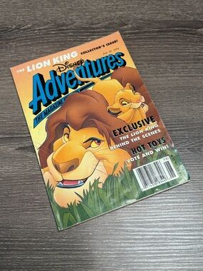 ❤️$10 July 1994 Disney Adventures Lion King Edition